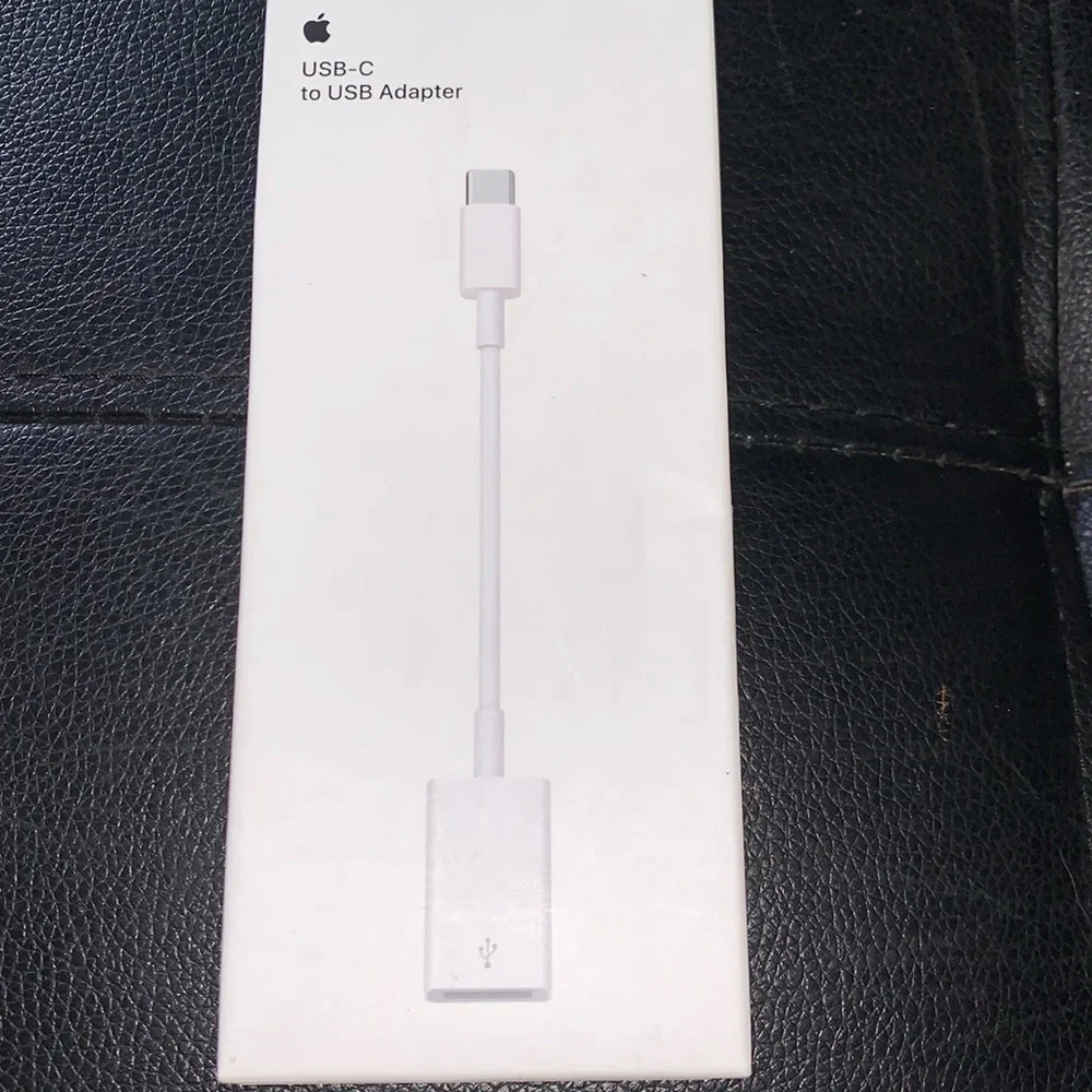 Original Apple USB-C to USB Adapter for MacBook/iPad MJ1M2AM/A A1632 Open Box